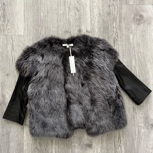 Jbrand RTW faux coat S